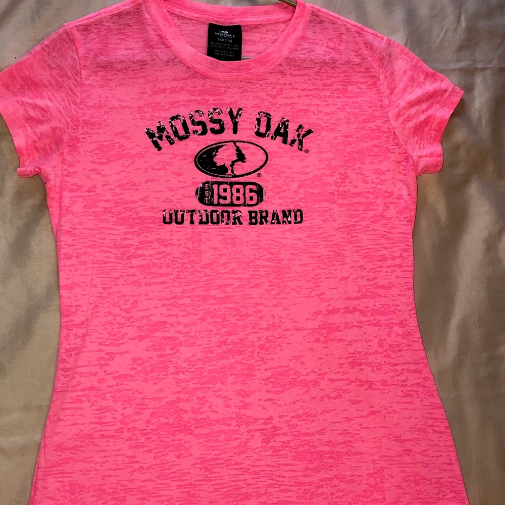 Mossy Oak burnout tee